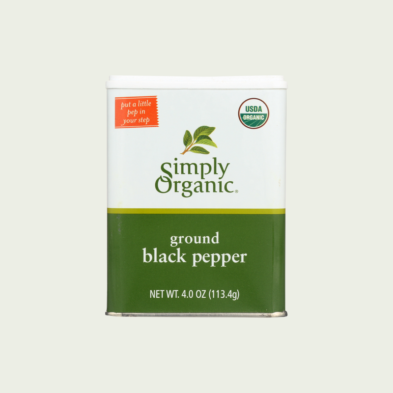Simply Organic Ground Black Pepper