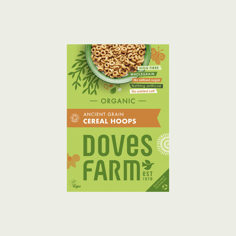 Doves Farm Organic Ancient Grain Cereal Hoops