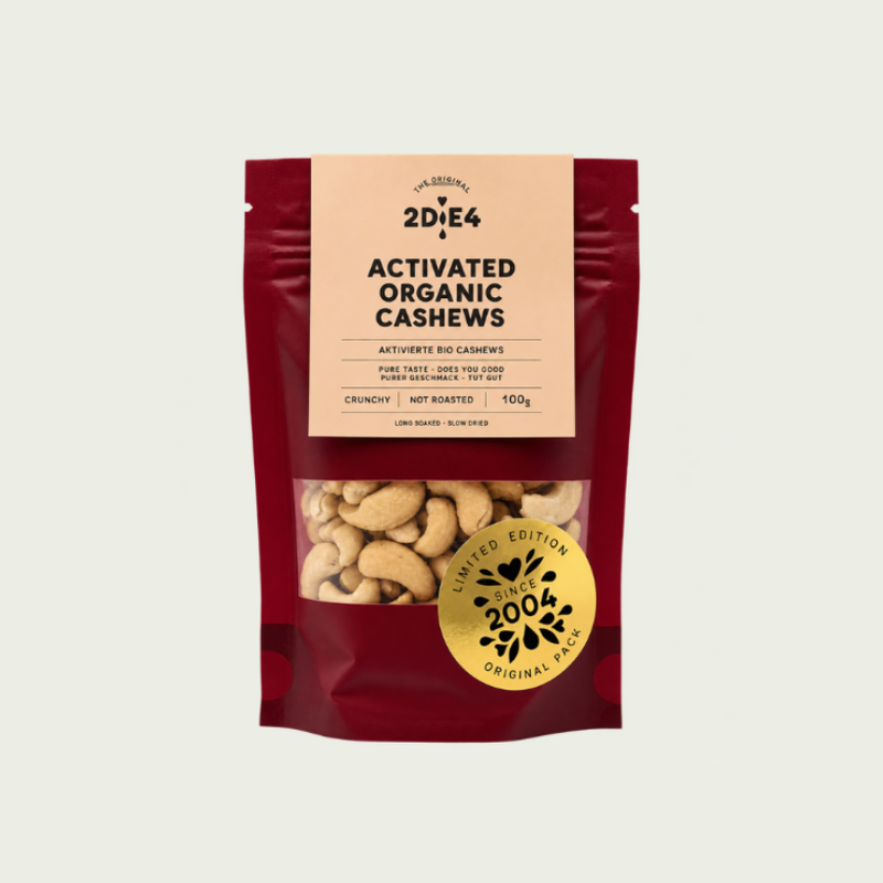 2DiE4 Activated Organic Cashews