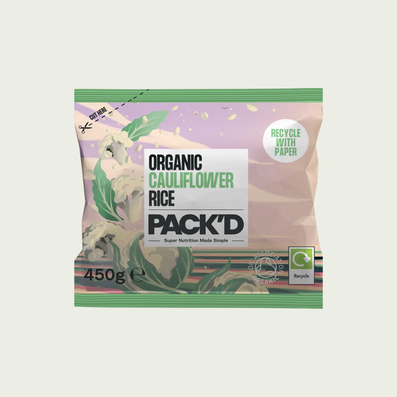 Pack’D Organic Cauliflower Rice