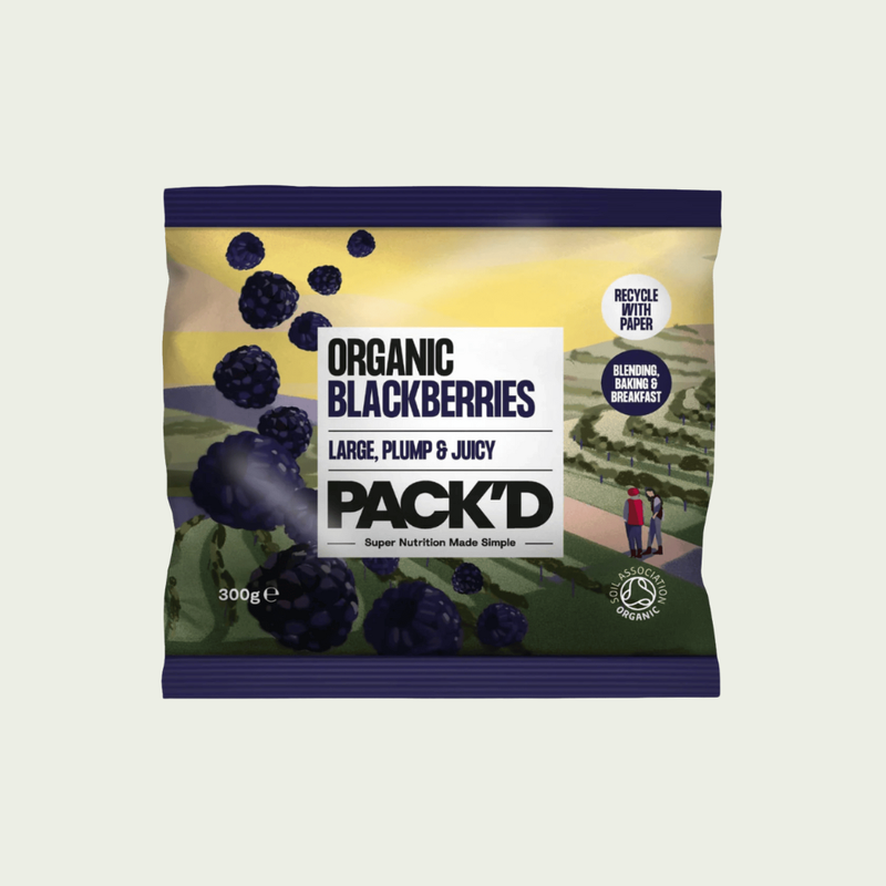 Pack’D Organic Blackberries