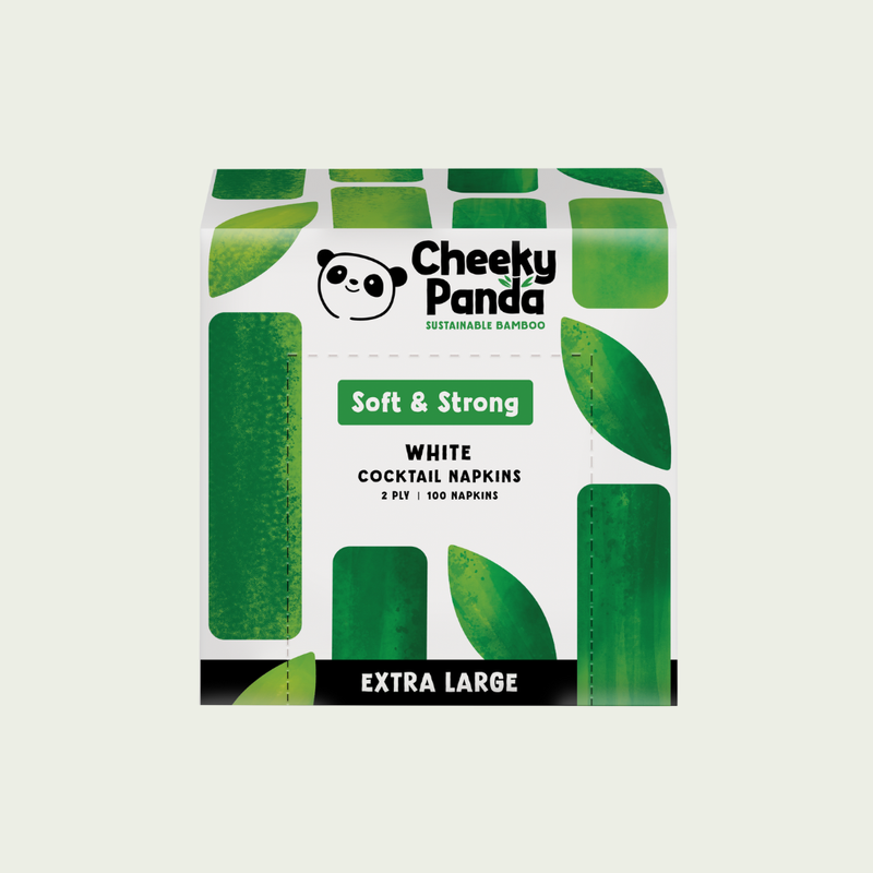 Cheeky Panda Bamboo Cocktail Napkins