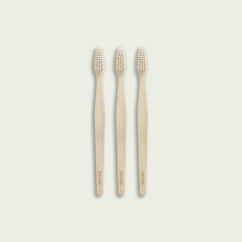 Davids Premium Soft Bamboo Toothbrush