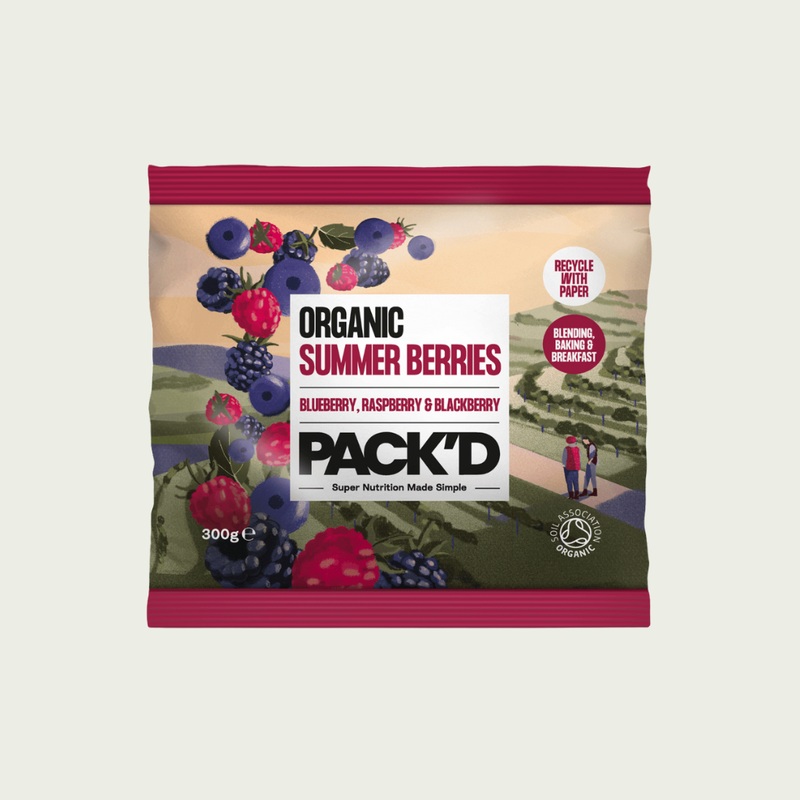 Pack’D Organic Summer Berry Mix