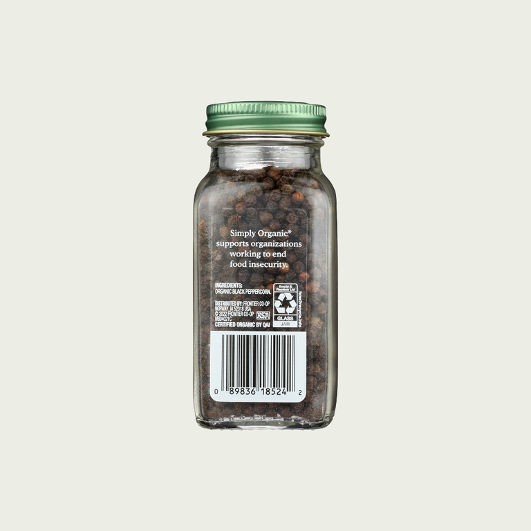 Simply Organic Black Peppercorns