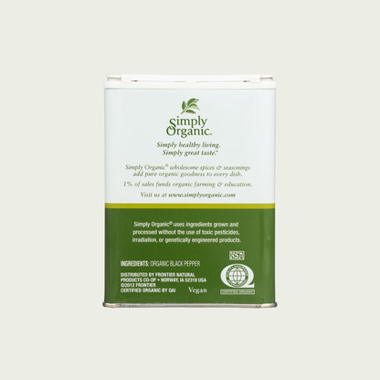 Simply Organic Ground Black Pepper