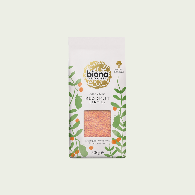 Biona Red Split Lentils Organic
