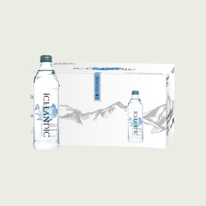Icelandic Glacial Sparkling Natural Spring Water 330ml - Box of 24 Bottles