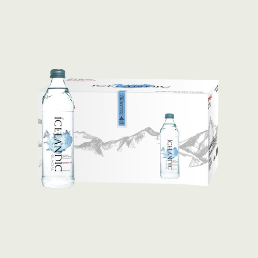 Icelandic Glacial Sparkling Natural Spring Water 330ml - Box of 24 Bottles