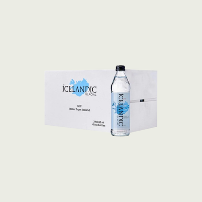 Icelandic Glacial Still Natural Spring Water 330ml - Box of 24 Bottles