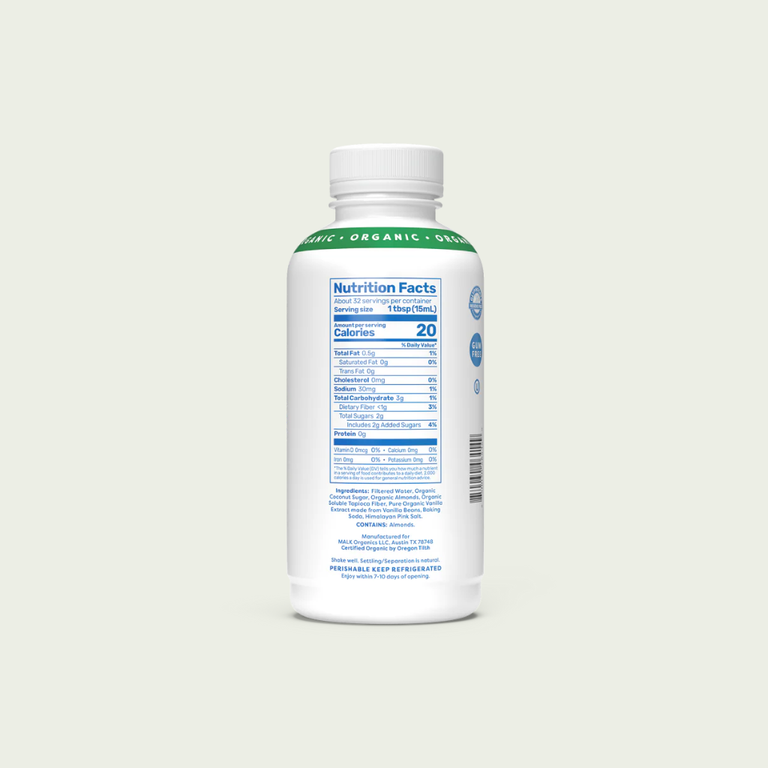 Malk Vanilla Almond Milk Creamer