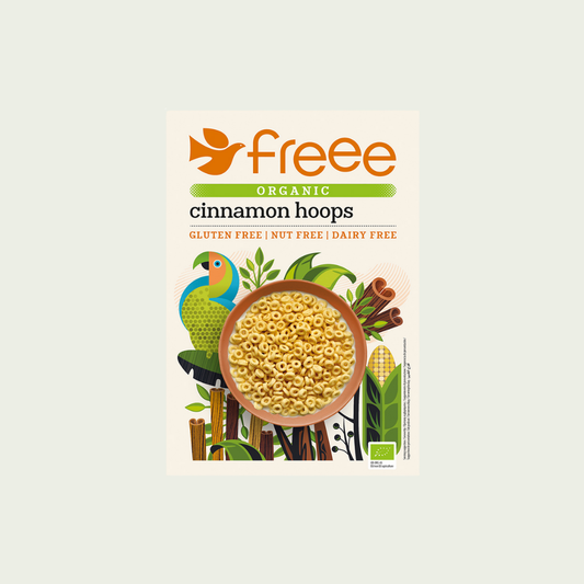 Doves Farm Organic Gluten-Free Cinnamon Hoops