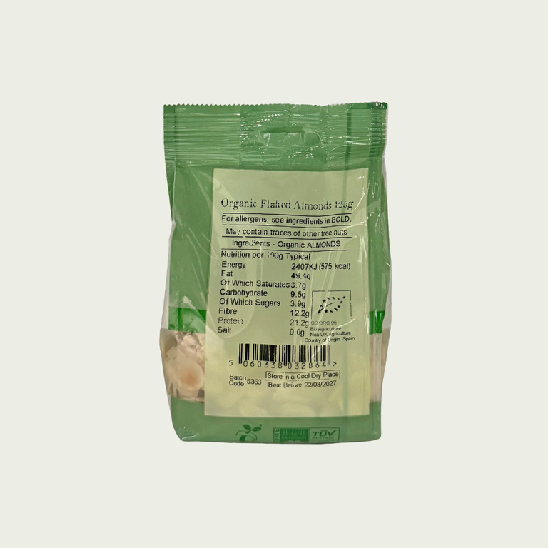 Just Natural Organic Flaked Almonds