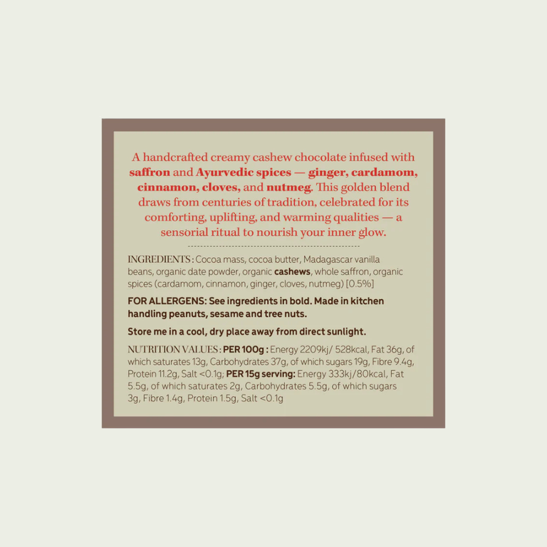 Tulā Code "Muse" Functional Dark Chocolate