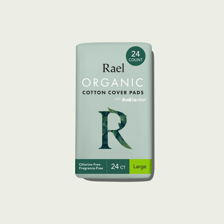 Rael Organic Cotton Cover Large Pads
