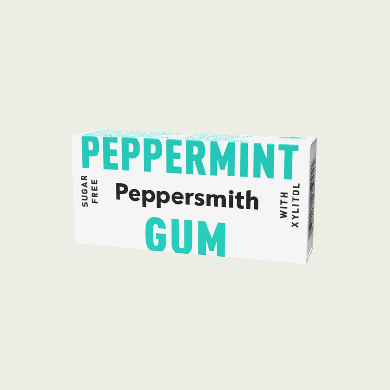 Peppersmith Peppermint Chewing Gum