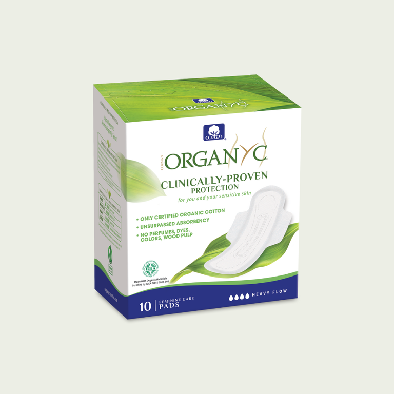 Organyc Period Pads, Night/Heavy Flow
