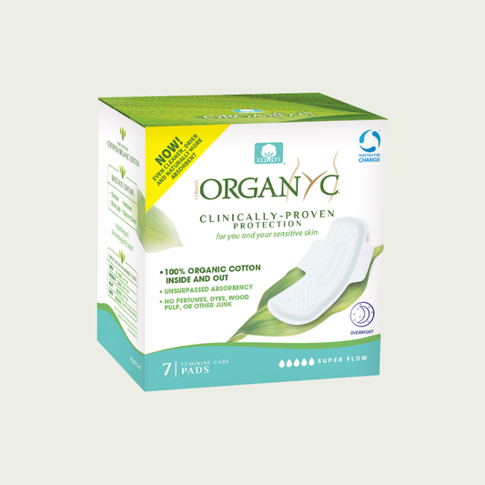 Organyc Super Flow Pads (with Wings)