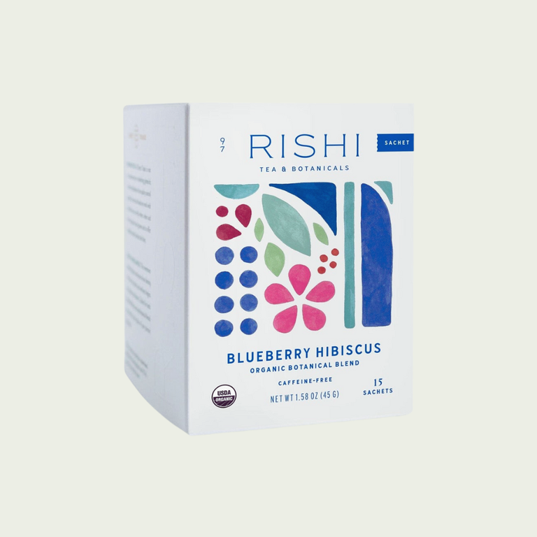 Rishi Tea Blueberry Hibiscus Herbal Tea