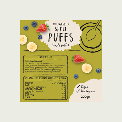 Amisa Organic Spelt Puffs