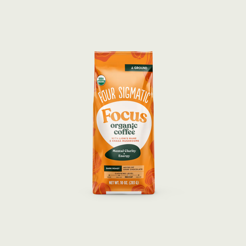 Four Sigmatic Organic "Focus" Ground Coffee
