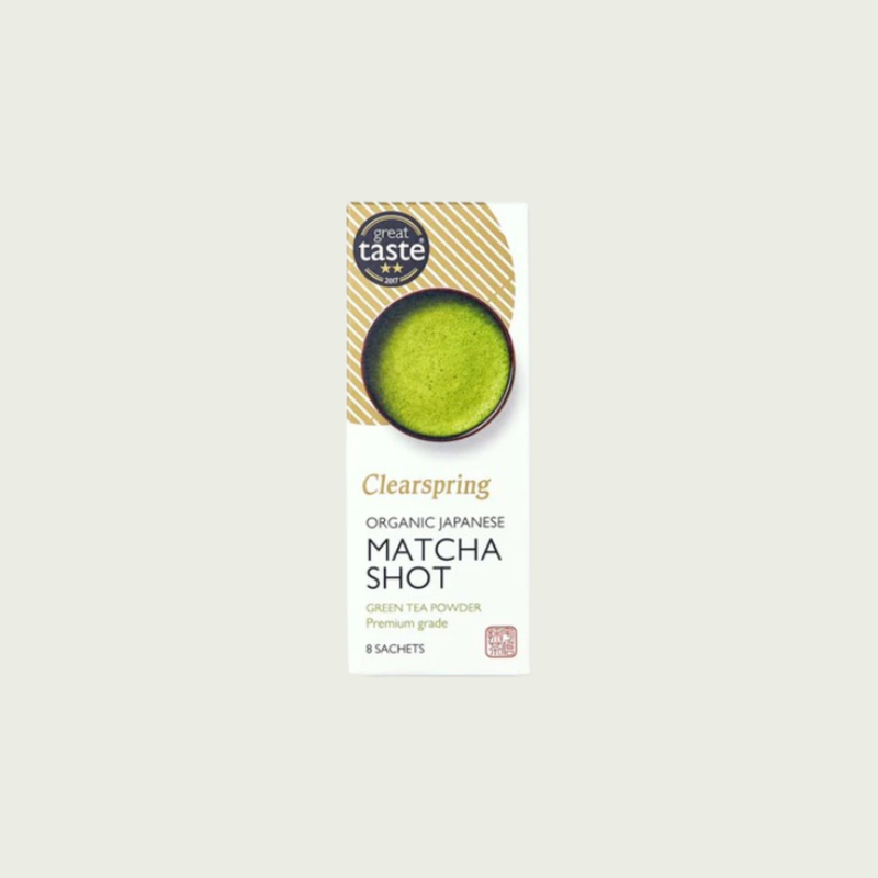 Clearspring Organic Japanese Matcha Shot, Premium Grade