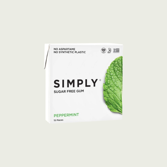 Simply Gum Peppermint Sugar-Free Gum