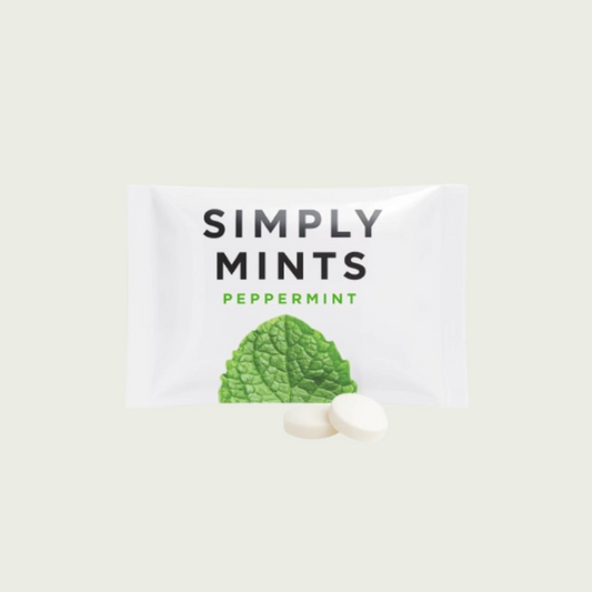Simply Gum Peppermint Breath Mints