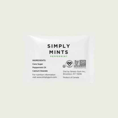 Simply Gum Peppermint Breath Mints