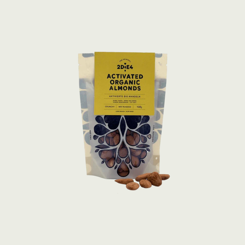 2DiE4 Activated Organic Almonds