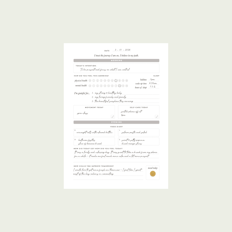 Wellness Journal