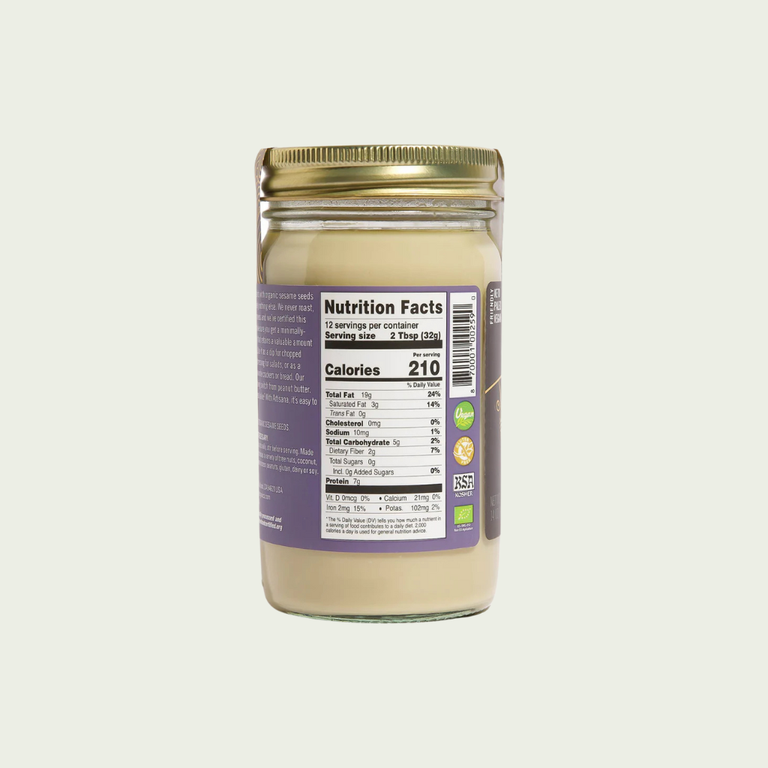 Artisana Organics Raw Tahini Sesame Seed Butter