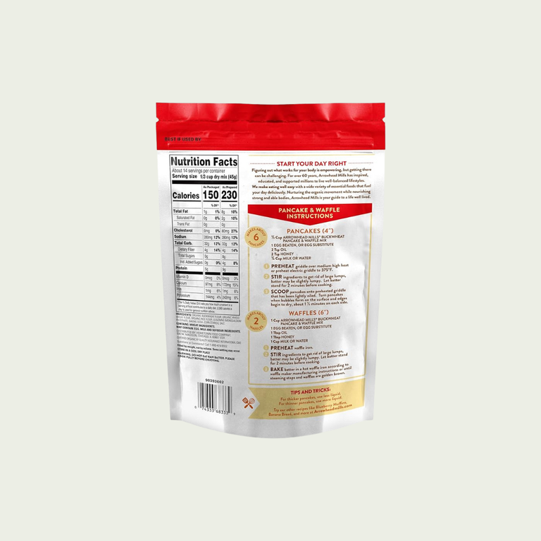 Arrowhead Mills Organic Buckwheat Pancake Mix