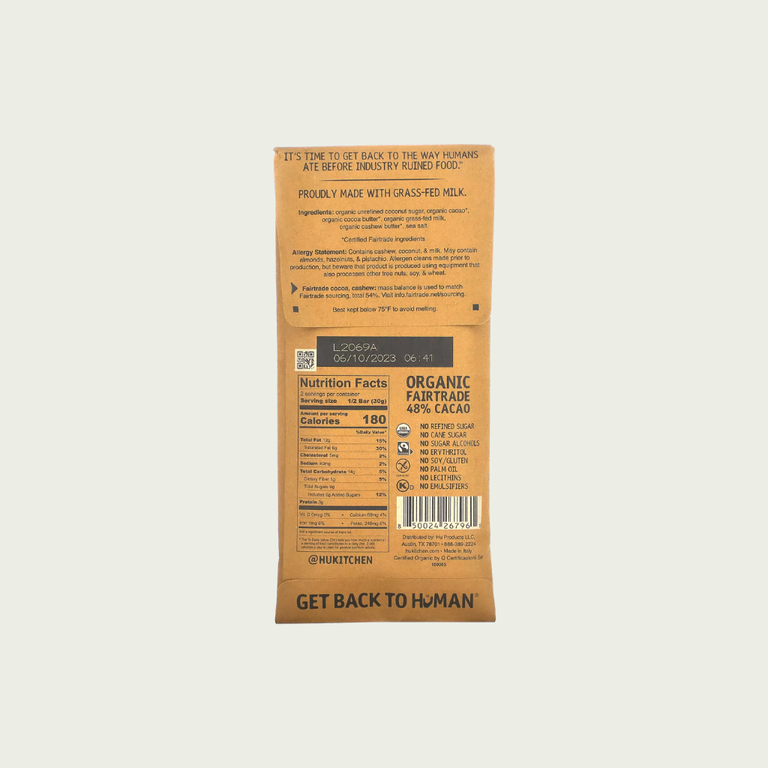 Hu Cashew Butter Milk Chocolate Bar