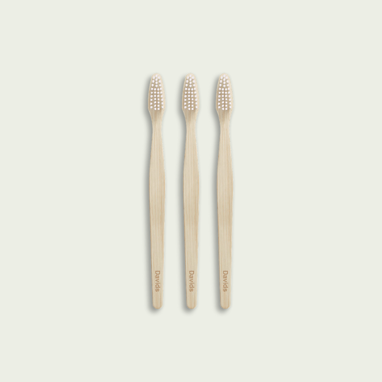 Davids Premium Soft Bamboo Toothbrush