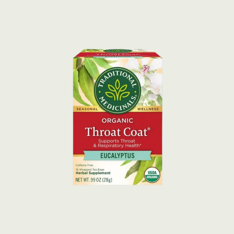 Traditional Medicinals Eucalyptus Throat Coat Tea