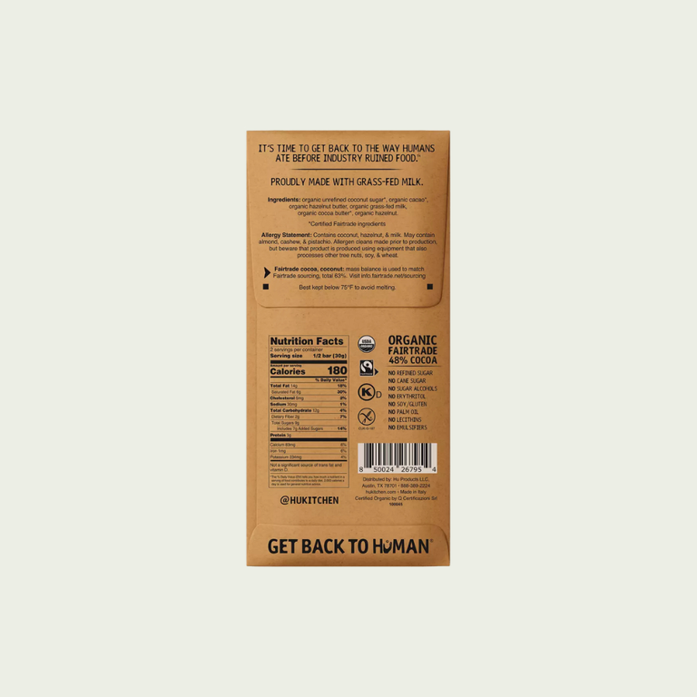 Hu Hazelnut Butter & Milk Chocolate Crunch Bar
