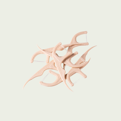 The Humble Co Mint Dental Floss Picks (double threaded)