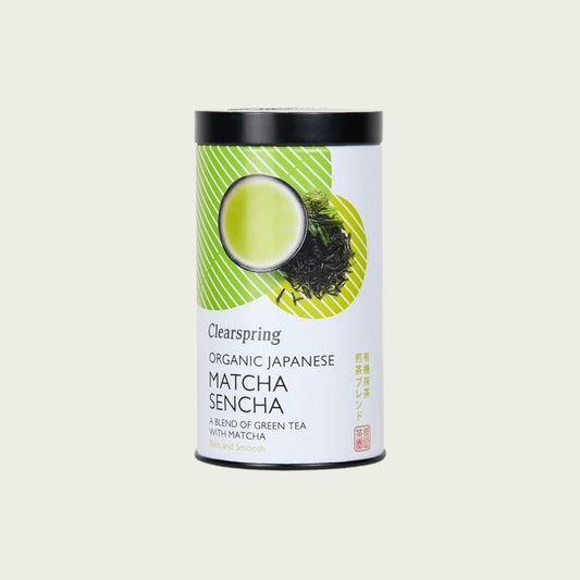 Clearspring Organic Japanese Matcha Sencha Green Tea, Loose Leaf
