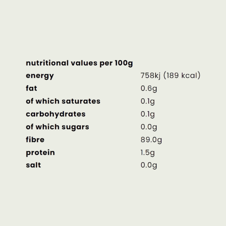 Just Natural Organic Psyllium Husk