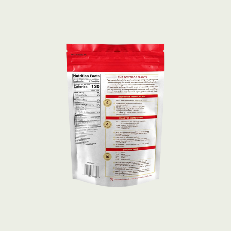 Arrowhead Mills Organic Yellow Popcorn Kernels