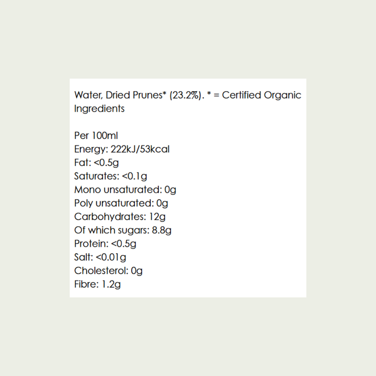Biona Organic Pure Prune Juice