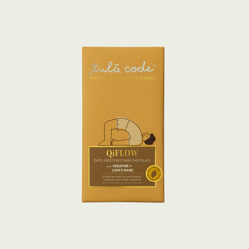 Tulā Code "Qiflow" Functional Dark Chocolate