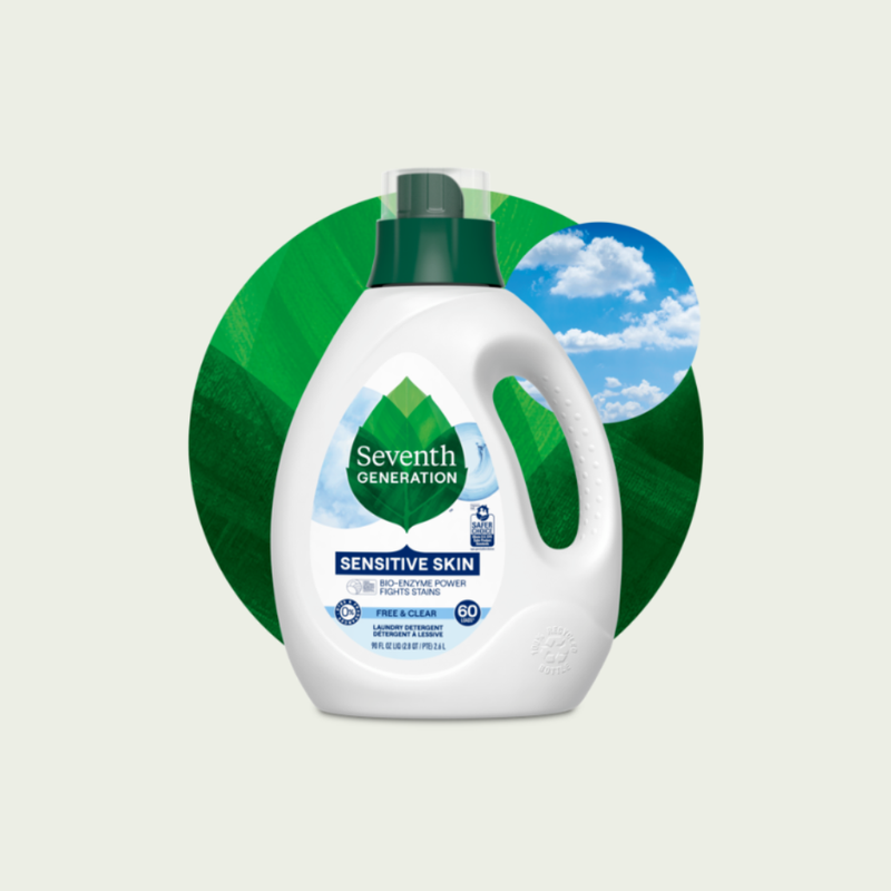 Seventh Generation "Free & Clear" Liquid Laundry Detergent