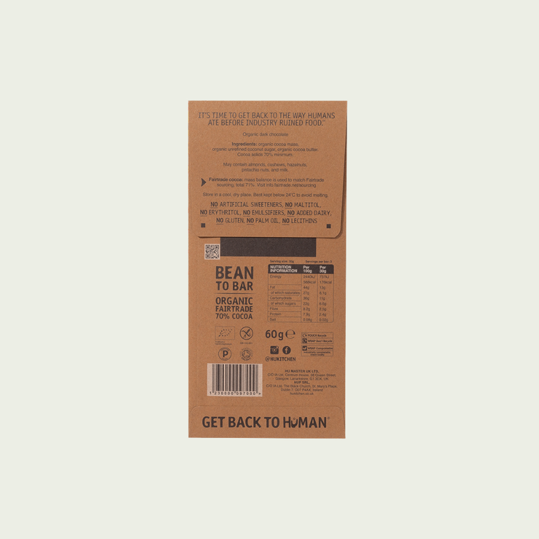 Hu Simple Dark Chocolate Bar