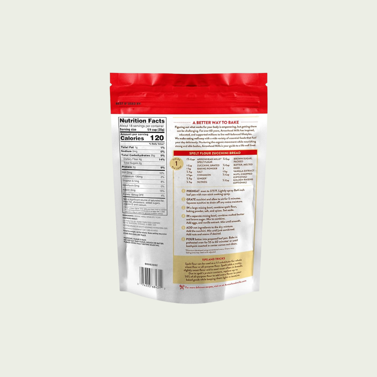 Arrowhead Mills Organic Whole Spelt Flour