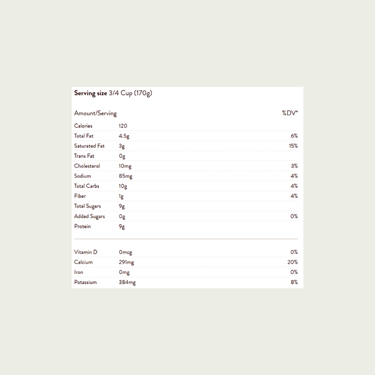 Straus Family Creamery Organic Whole Milk Plain Yogurt