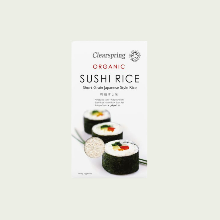 Clearspring Organic Short Grain Japanese Sushi Rice
