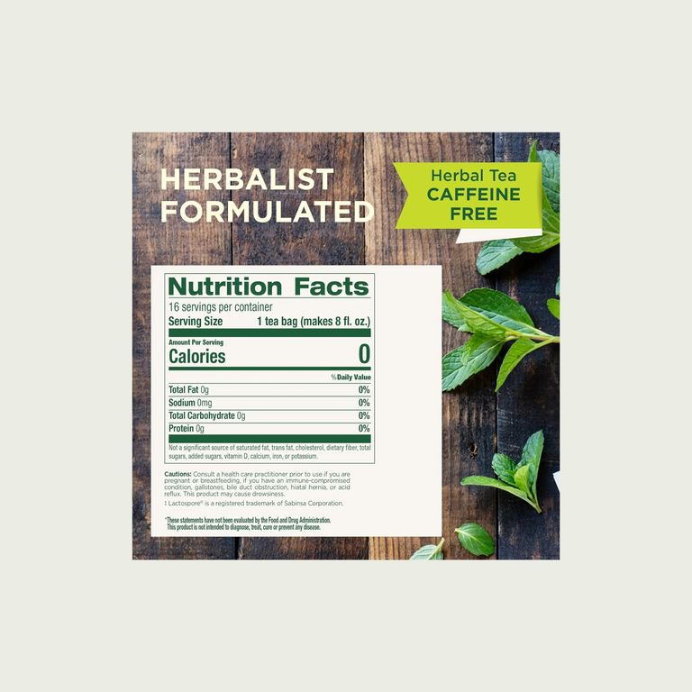 Traditional Medicinals Triple Mint Probiotic Tea